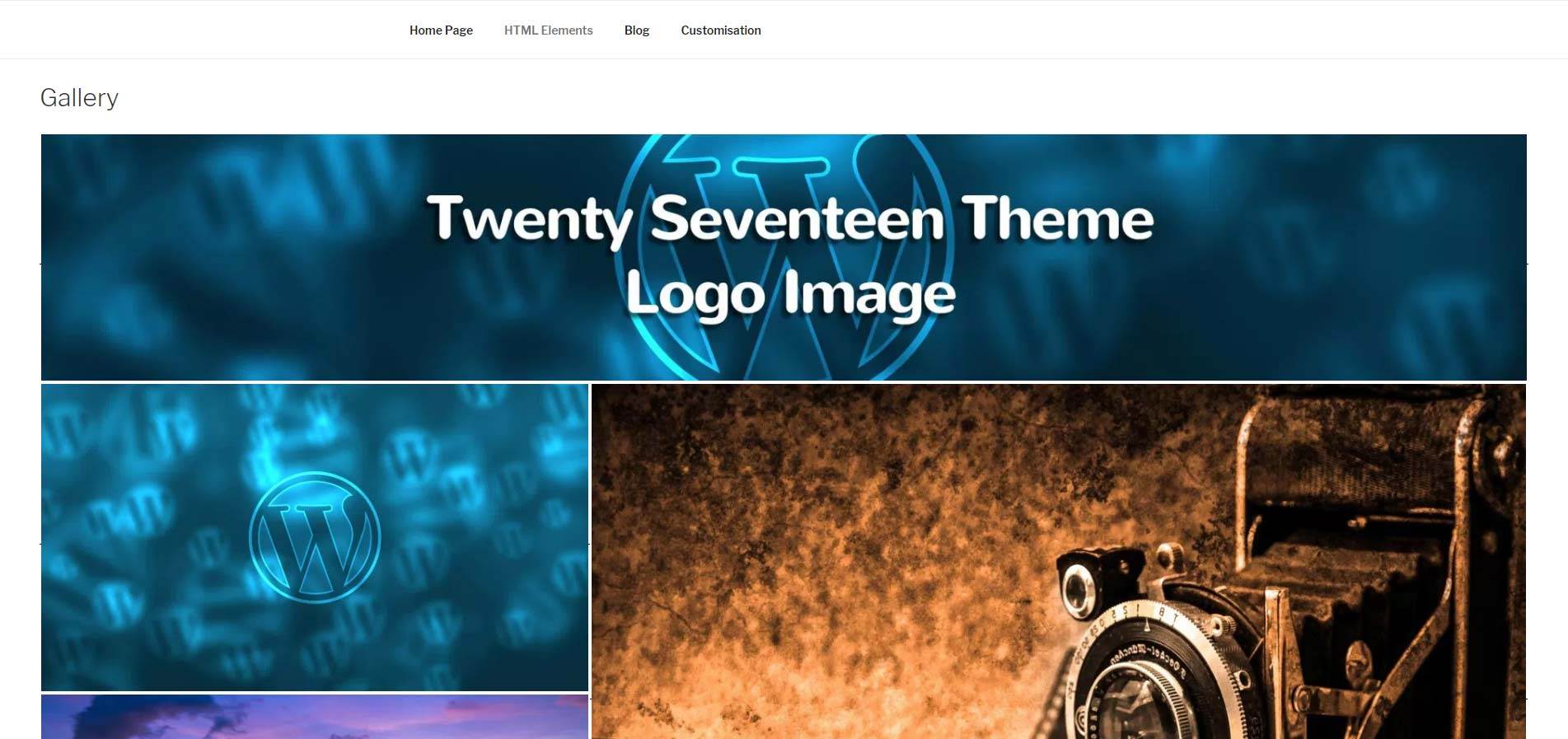 Jetpack Gallery Full Width: Quick Twenty Seventeen Guide